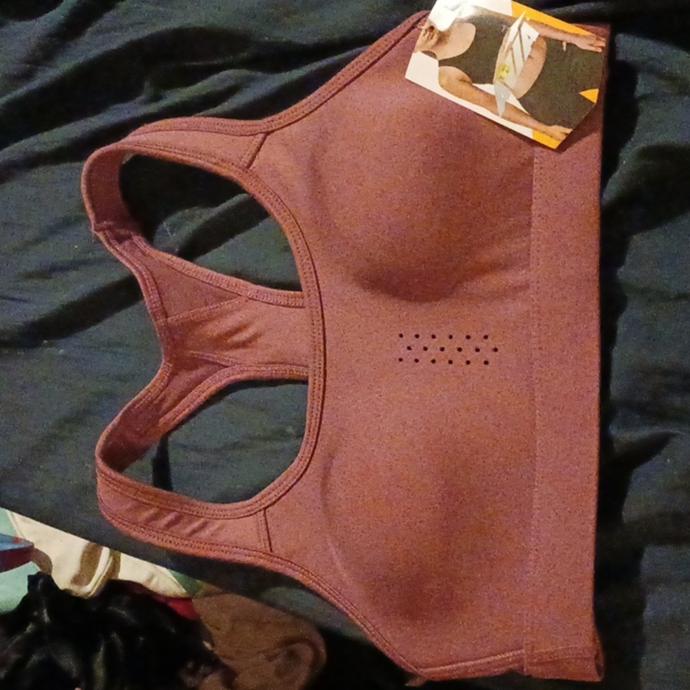 Luxe Pink sports bra Sz small